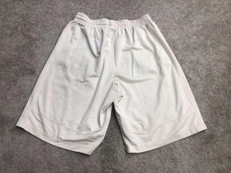 Nike Shorts Mens Large White Athletic Shorts Running Jogging Lightweight
