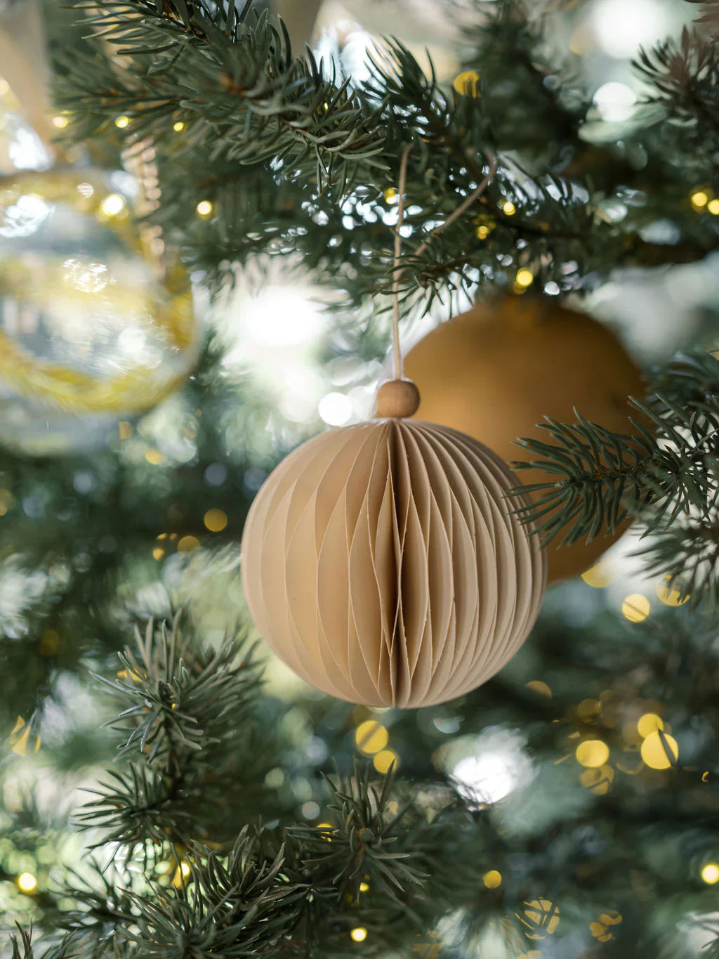 Hand-Cut Paper Ornaments, Set of 4