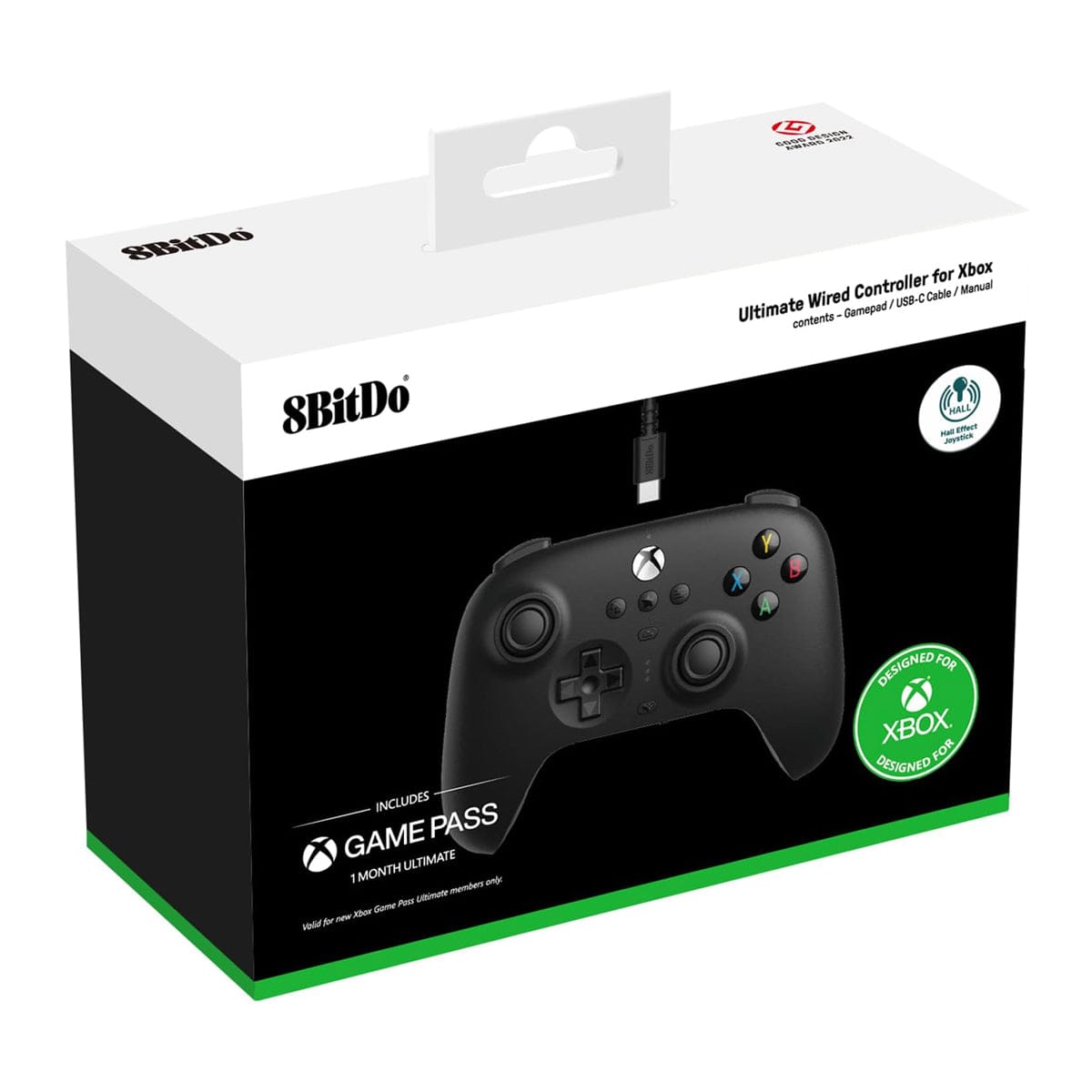 8BitDo Ultimate Wired Controller (Hall Effect Joystick)
