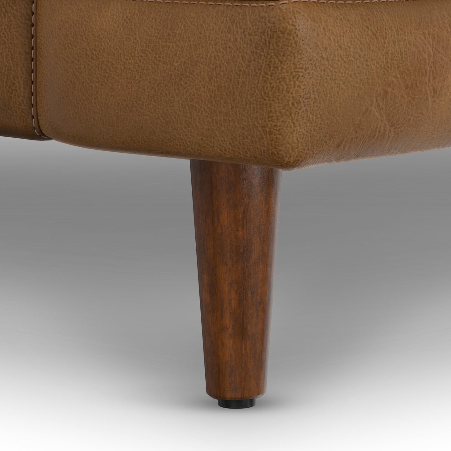 Melodia 76" Upholstered Sofa with Loose Back and Seat Cushion