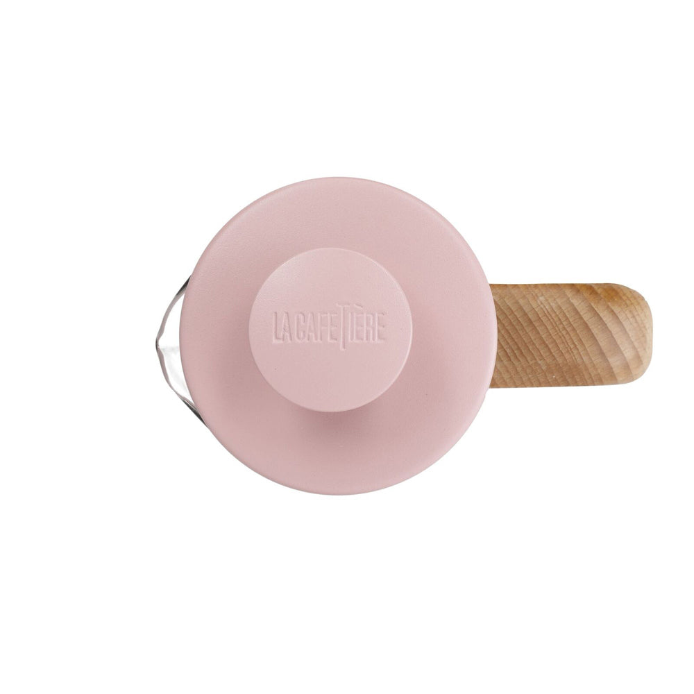 La Cafetiere Pisa 3-Cup 350ml Stainless Steel/Glass French Press (Pink)