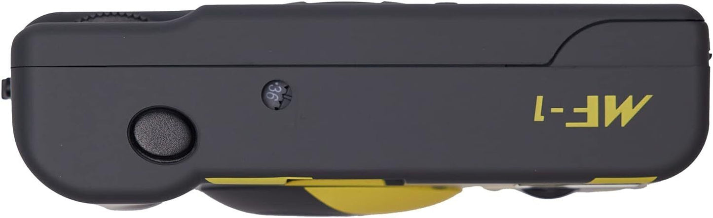 Yashica MF-1 Snapshot Reusable 35mm Film Camera Set (Grey)
