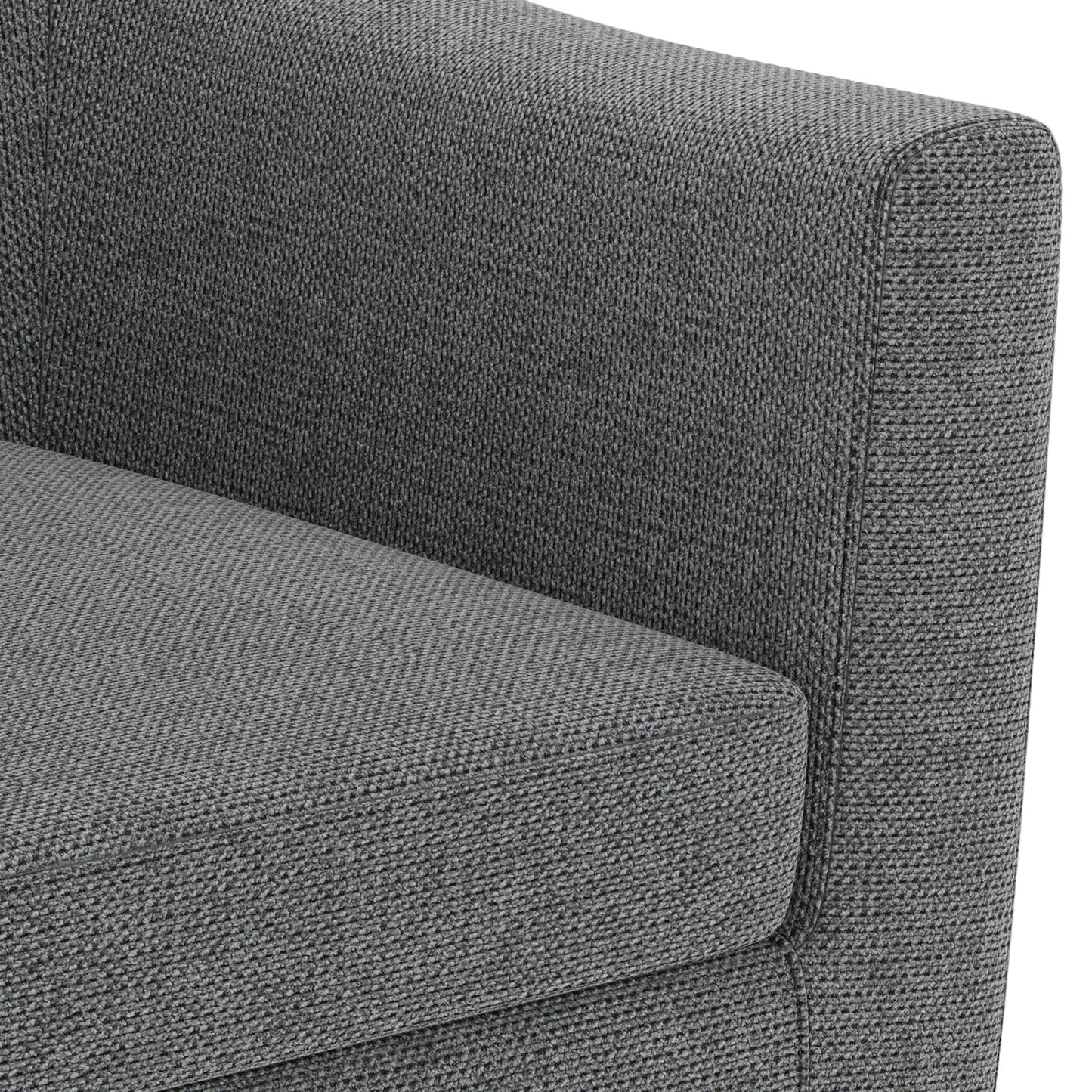 Inspiration Upholstered Armchair with Curved Back and Removable Seat Cushion
