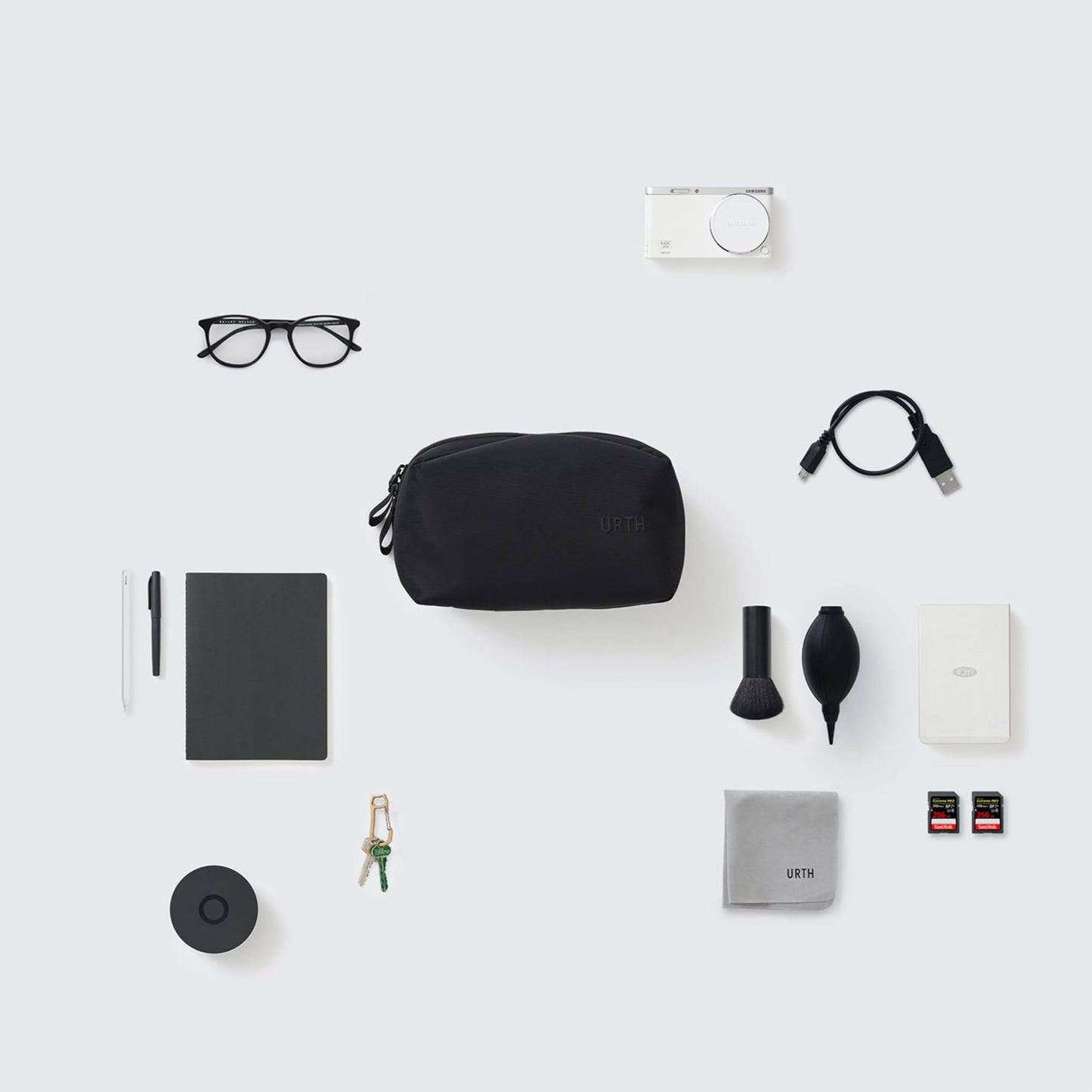 Urth Zeolite Tech Organiser (Ash Grey)