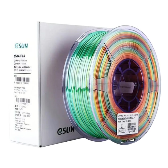 eSUN PLA 3D Printer Filament 1.75mm 1kg (Silk Rainbow)