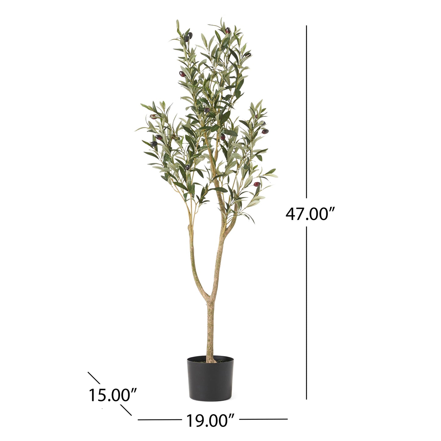 Vortexed Artificial Olive Tree
