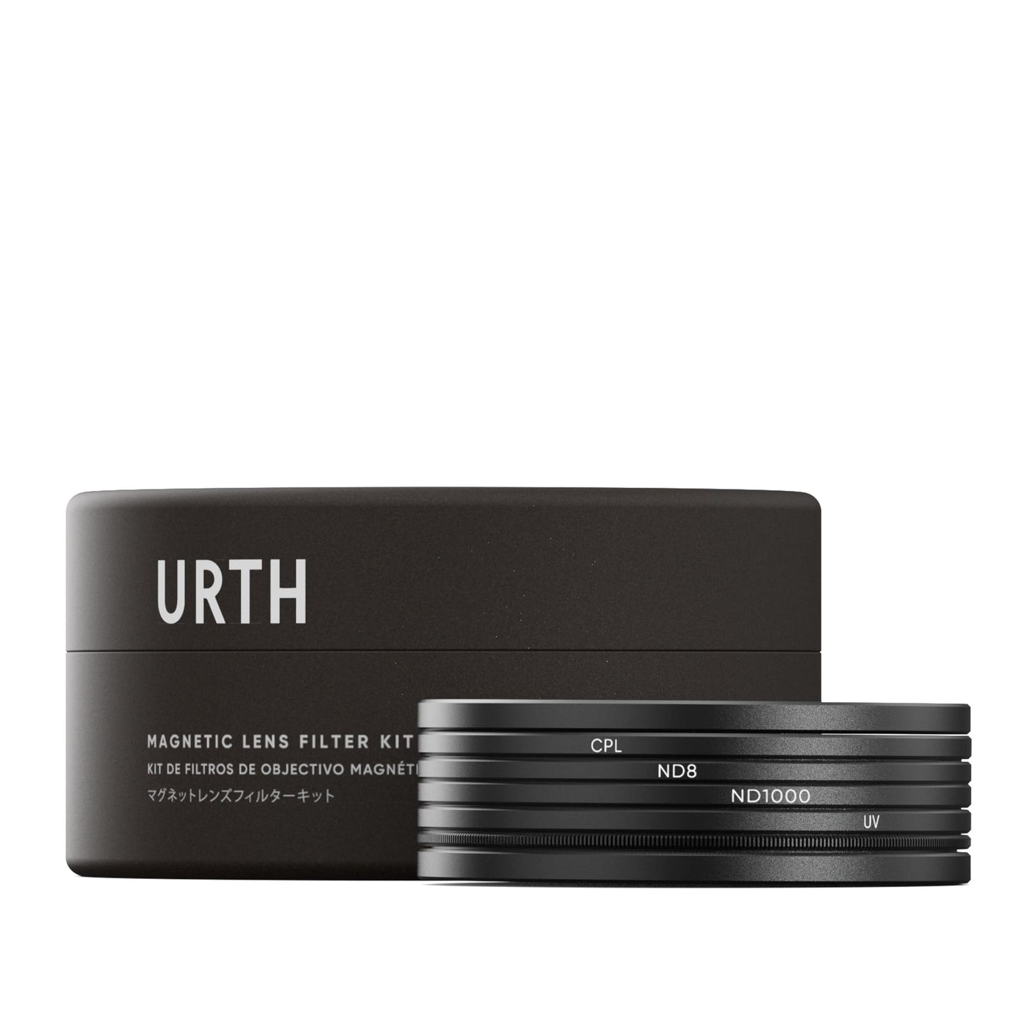 Urth 52mm Magnetic UV, Circular Polarizing (CPL), ND8, ND1000 Lens Filter Kit (Plus+)