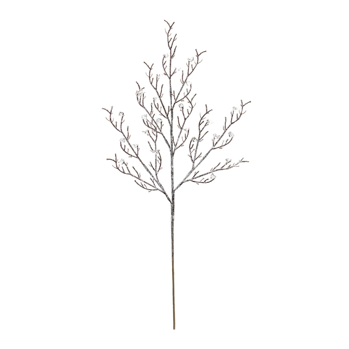 Flocked Ice Branch, Set of 12