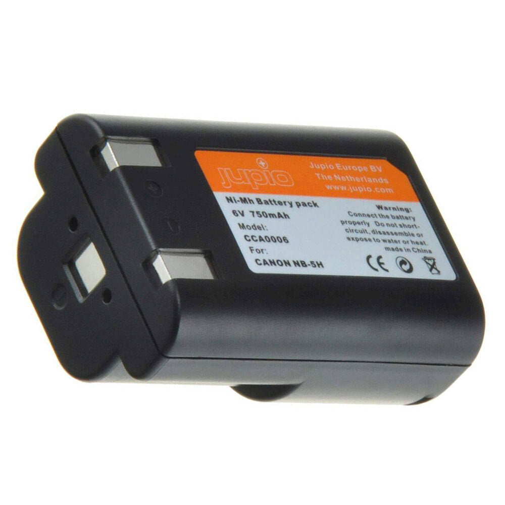 Jupio Ni-Mh 6.0V 750mAh Rechargeable Battery For Canon NB-5H Camera