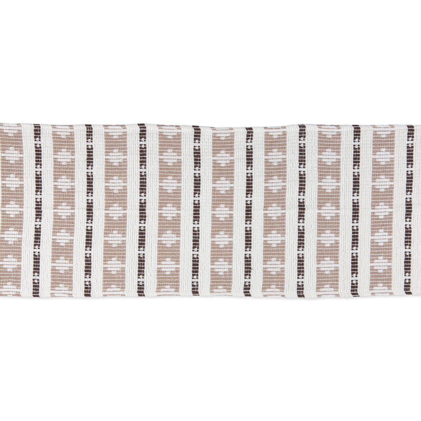 Colby Southwest Dark Brown/Stone Table Runner 15X72
