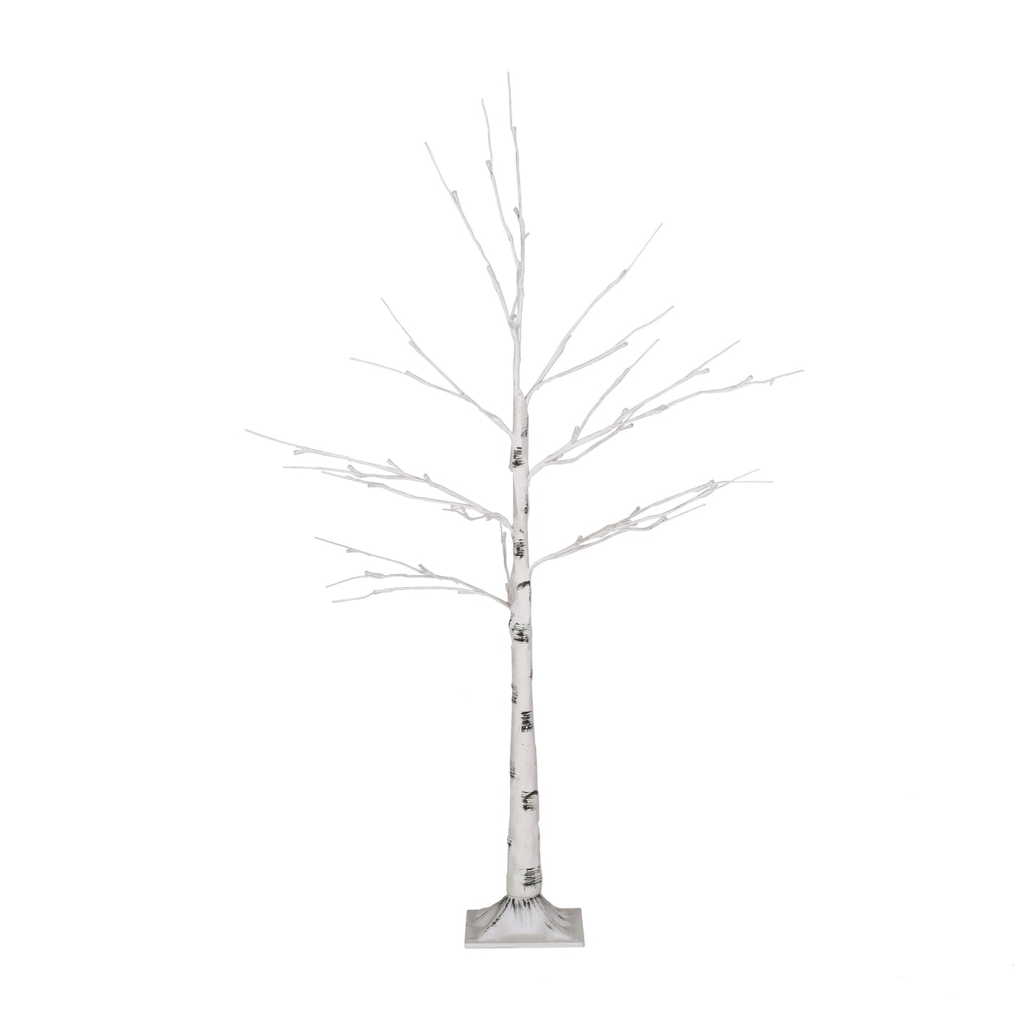 Clyne 4 ft Birch Tree with 48 LED Lights