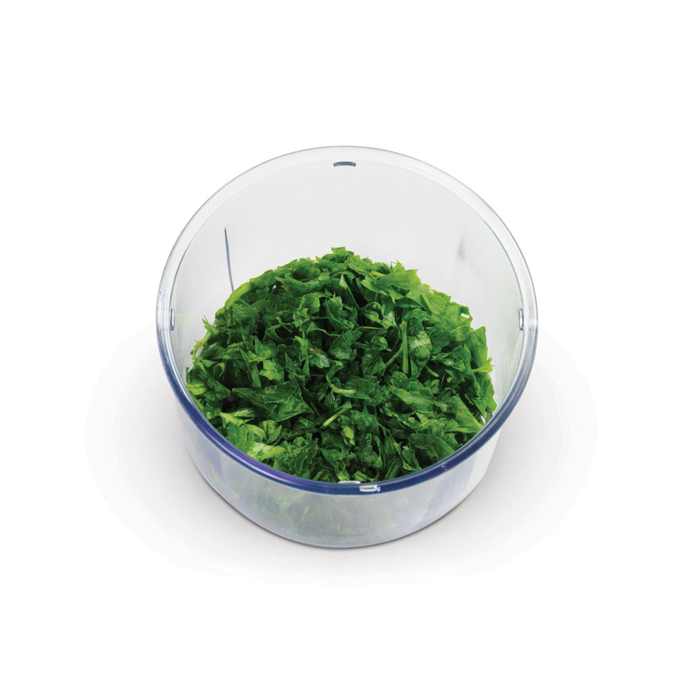Chef'n VeggiChop 900ml Manual Food Processor & Hand-Powered Food Chopper (Green)