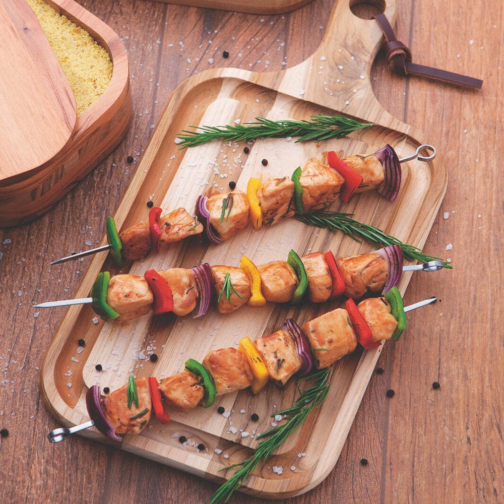 Tramontina 6-Piece Skewer BBQ Set - 30cm