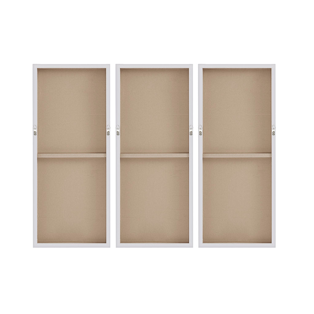 3-Piece Canvas Wall Art Set with Abstract Design