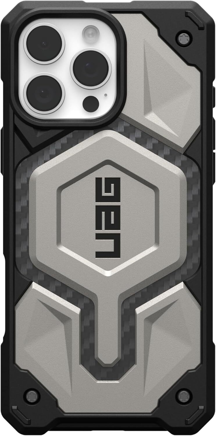 UAG Monarch Pro Phone Case for iPhone 16 Pro Max (Titanium)