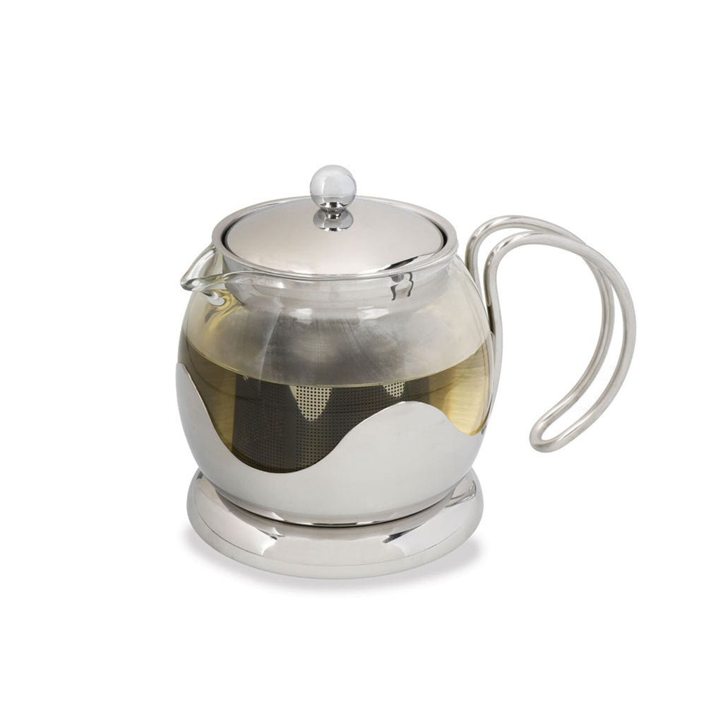 La Cafetiere 17.5cm/660ml Izmir Glass Teapot with Stainless Infuser