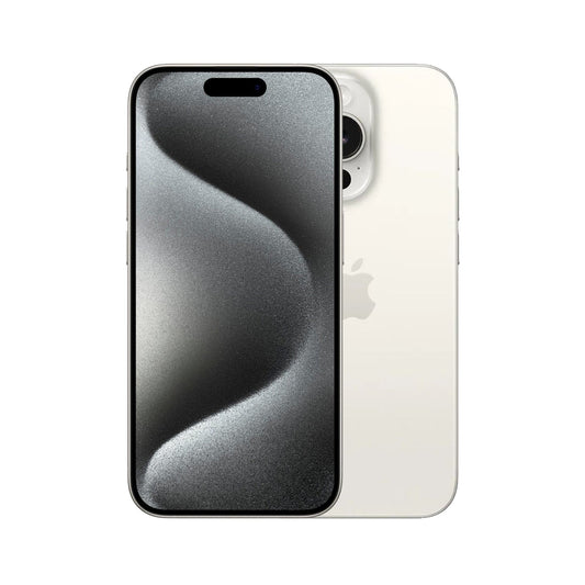 Apple iPhone 15 Pro 128GB (White) [~Renewed: Good]