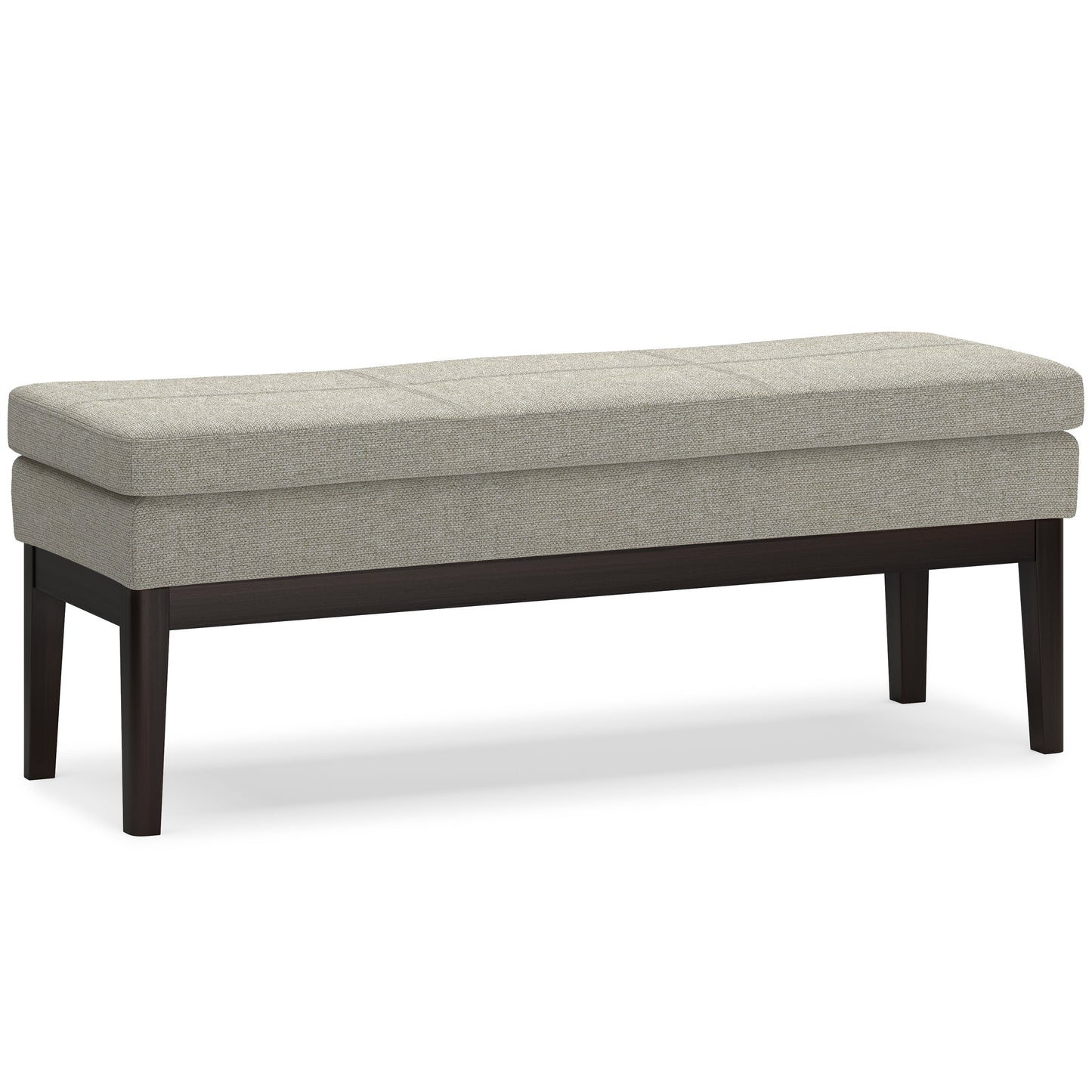 Nocturne 45.28" Ottoman Bench with Stitching Detail