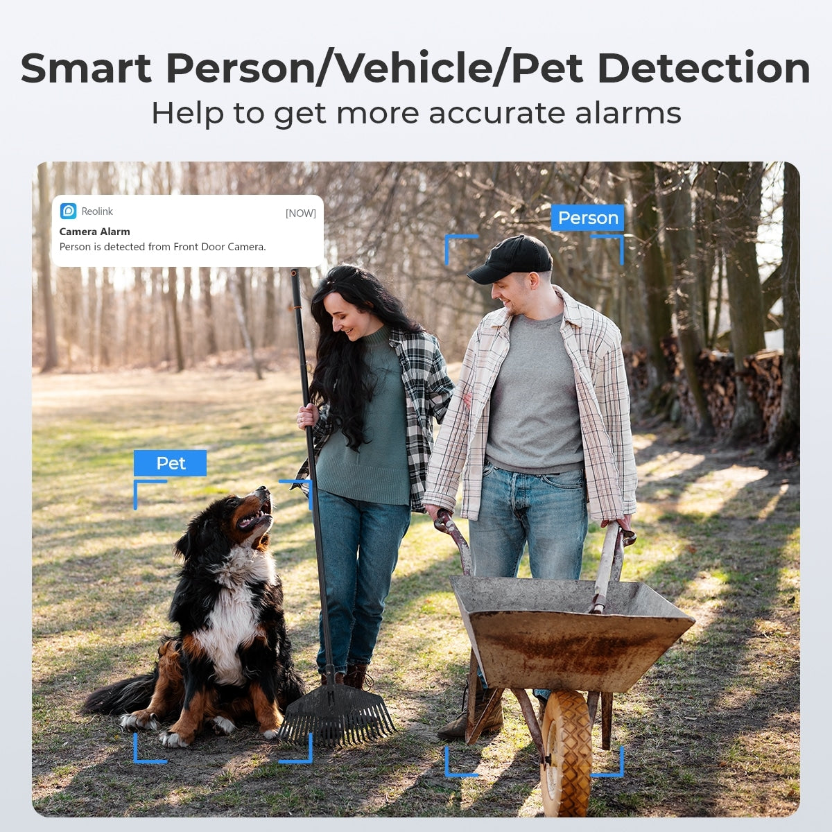 Reolink 2K+ WiFi Auto-Zoom Tracking Security Camera Battery/Solar Powered  , Trackmix+Solar Panel