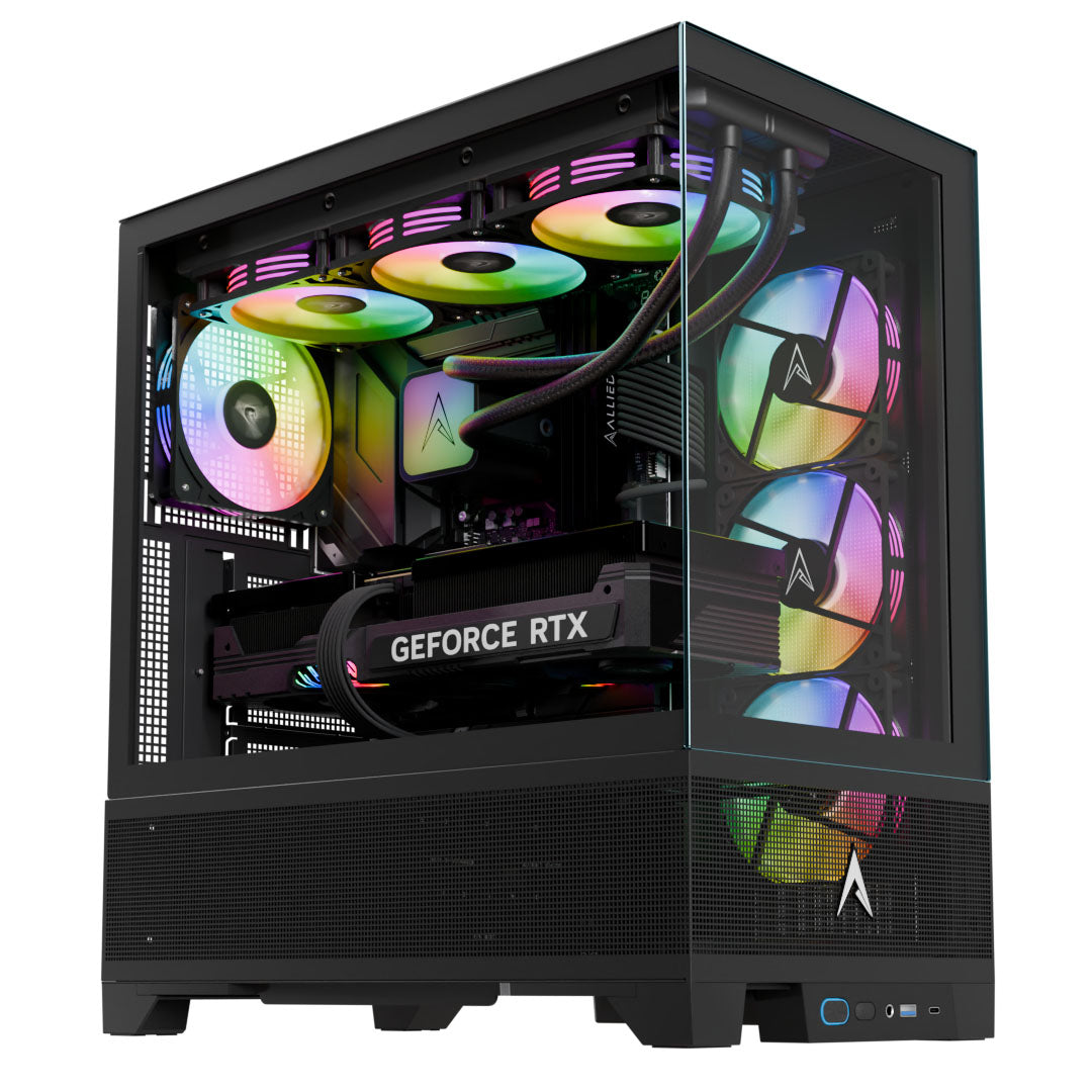 Allied Patriot MKII RTX 4070 Ti Super 16GB Ryzen 7 7800X3D Gaming PC (Black)