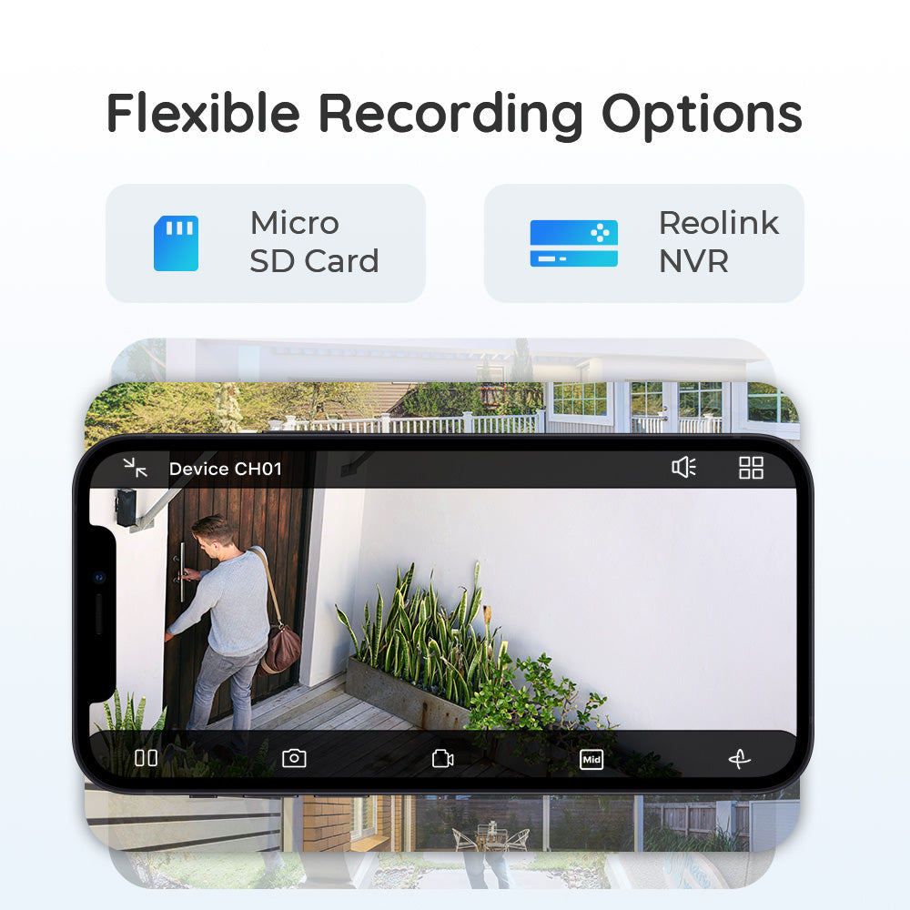 Reolink WiFi Outdoor Security Camera with Spotlight Lumus (2 Pack)