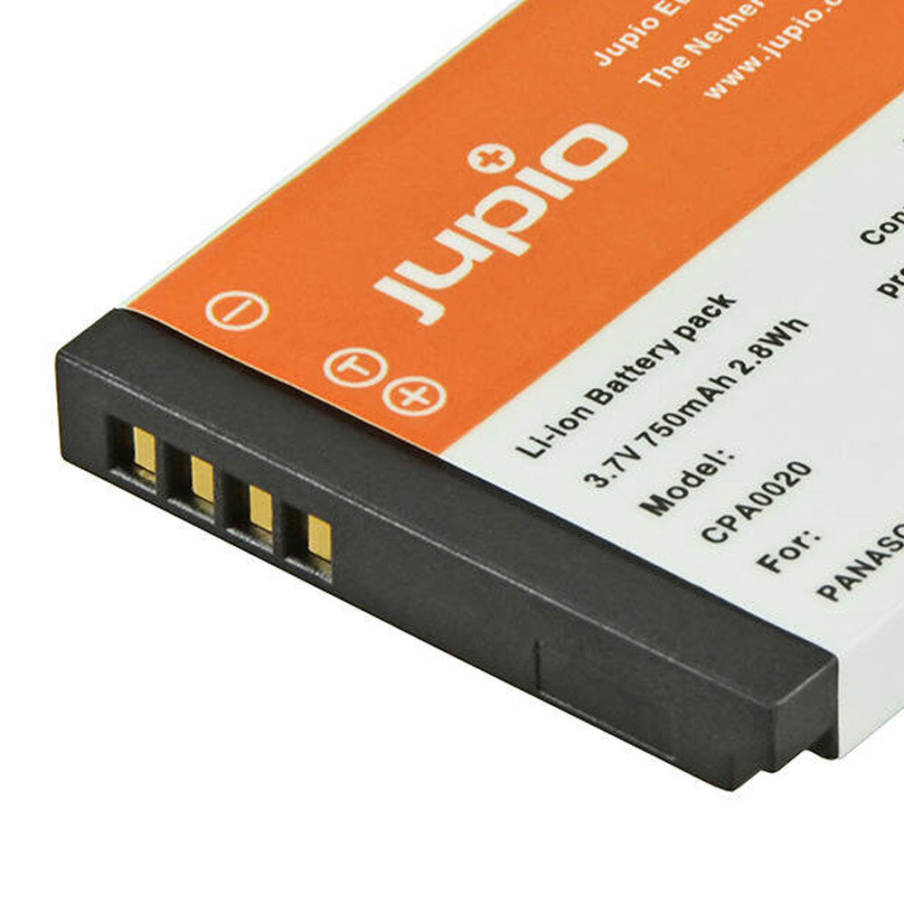 Jupio Li-Ion 3.7V 750mAh Rechargeable Battery For Panasonic DMW-BCK7E Cam