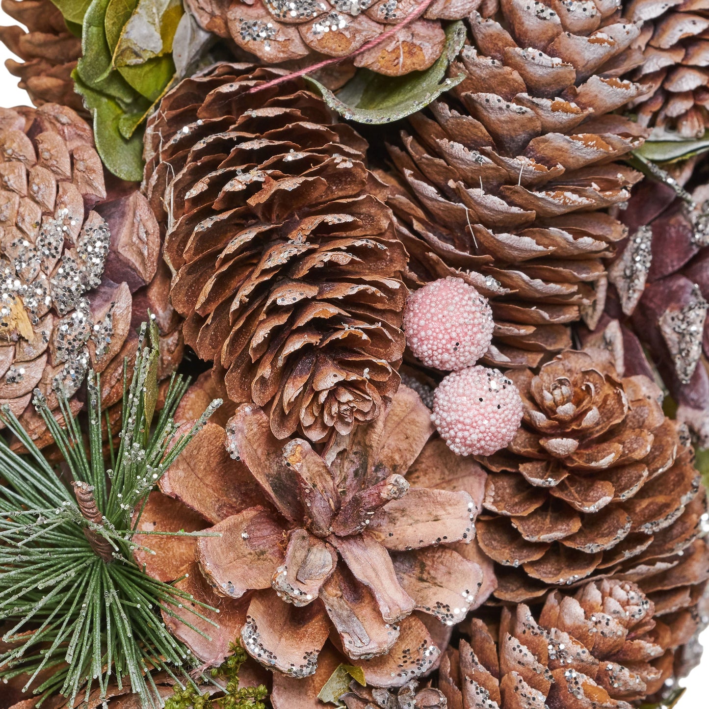 Fylia 18.5'' Pine Cone Wreath