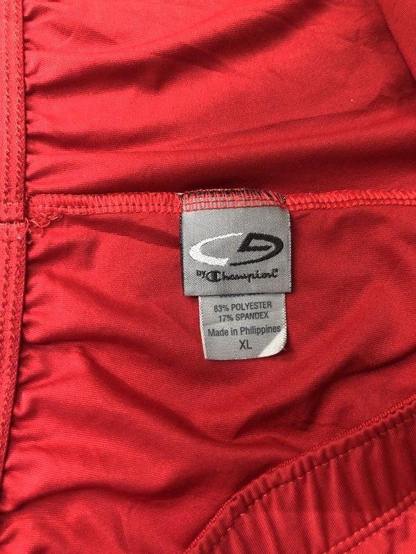 Champion Mens Shorts X Large Red Lightweight Outdoors Pull On