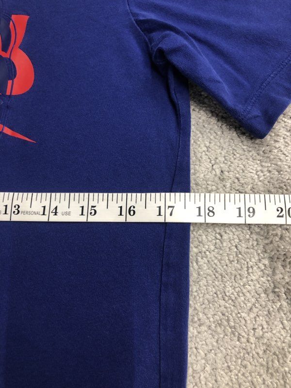 Nike Shirts Mens Small Blue Short Sleeve Pullover Crew Neck Graphic Tee Logo