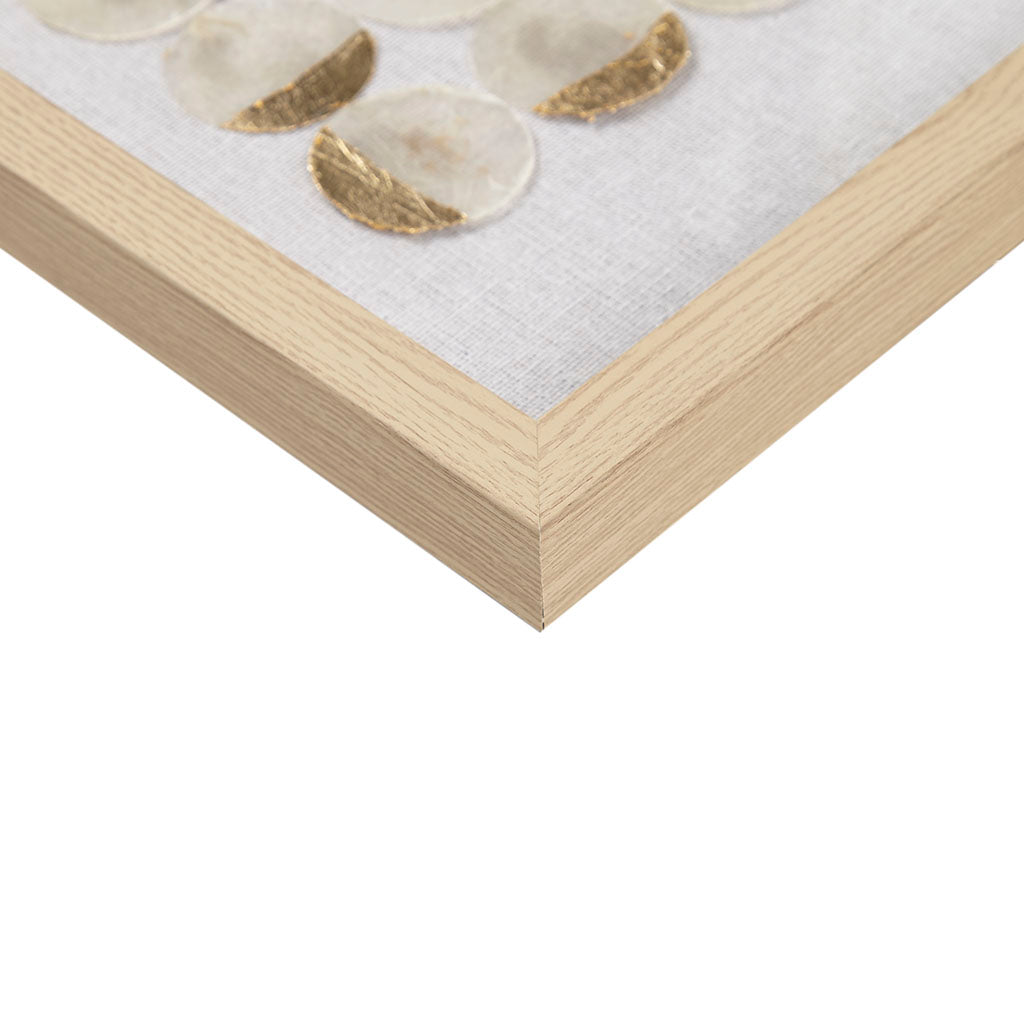 2-Piece Wall Decor Set with Hand Applied Foil