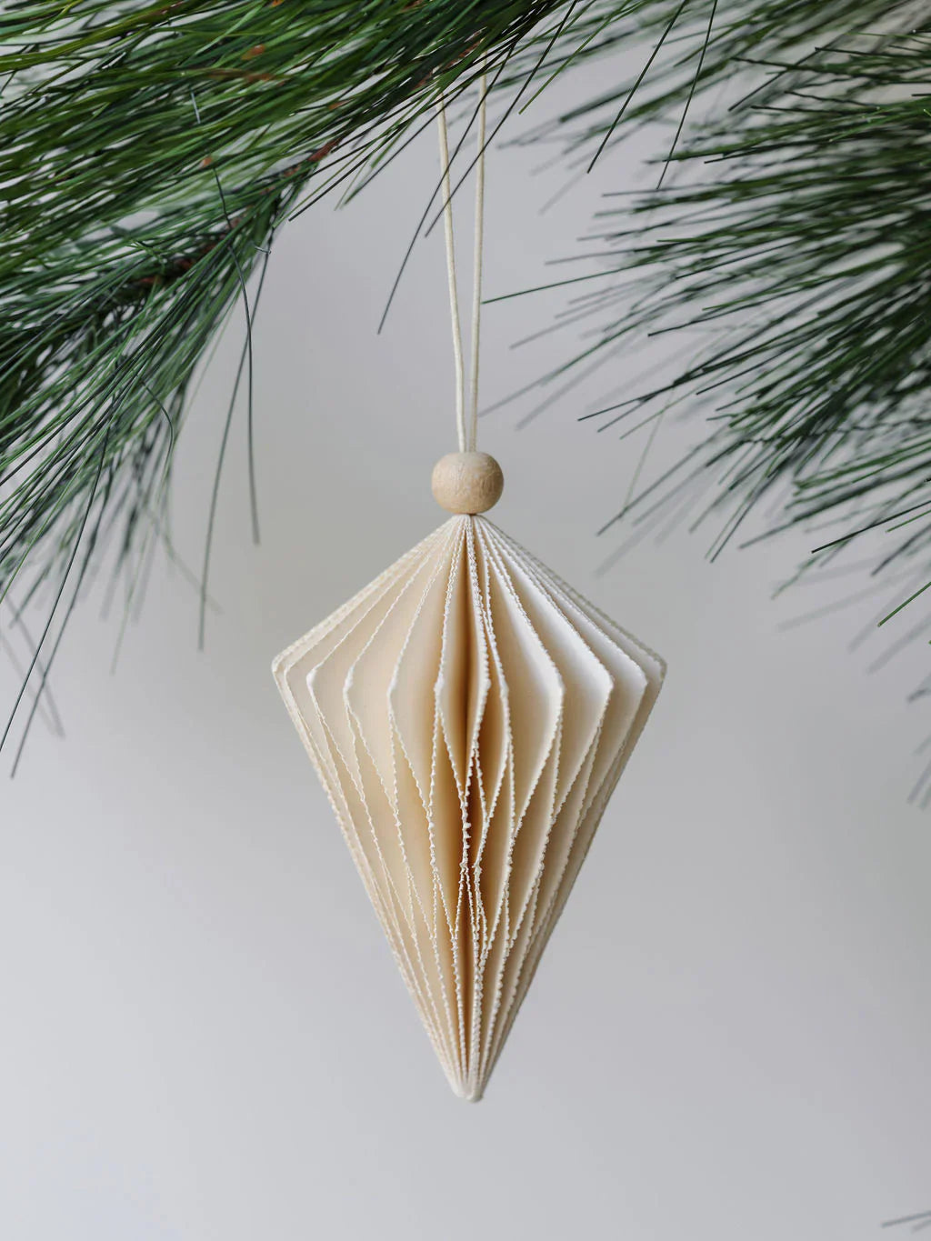 Hand-Cut Paper Ornaments, Set of 4