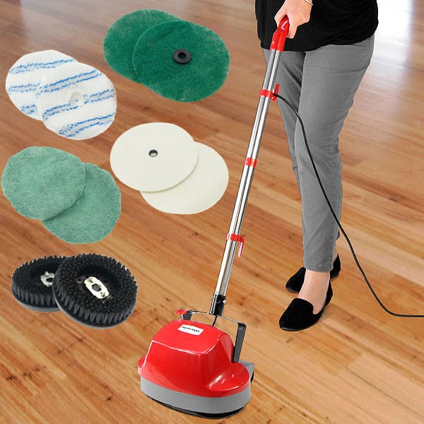 Hauskeeper Electric Floor Polisher Waxer/Buffer for Timber & Hard Floors