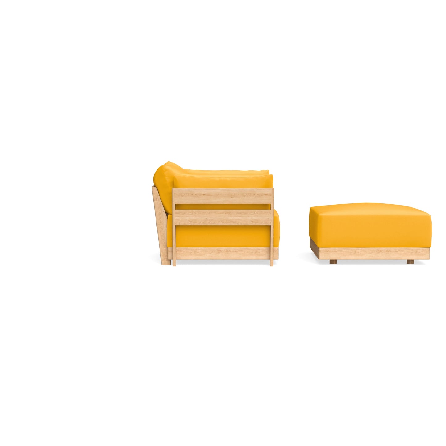 Slipcover Only - Modular Bondi Armchair + Ottoman in Marigold