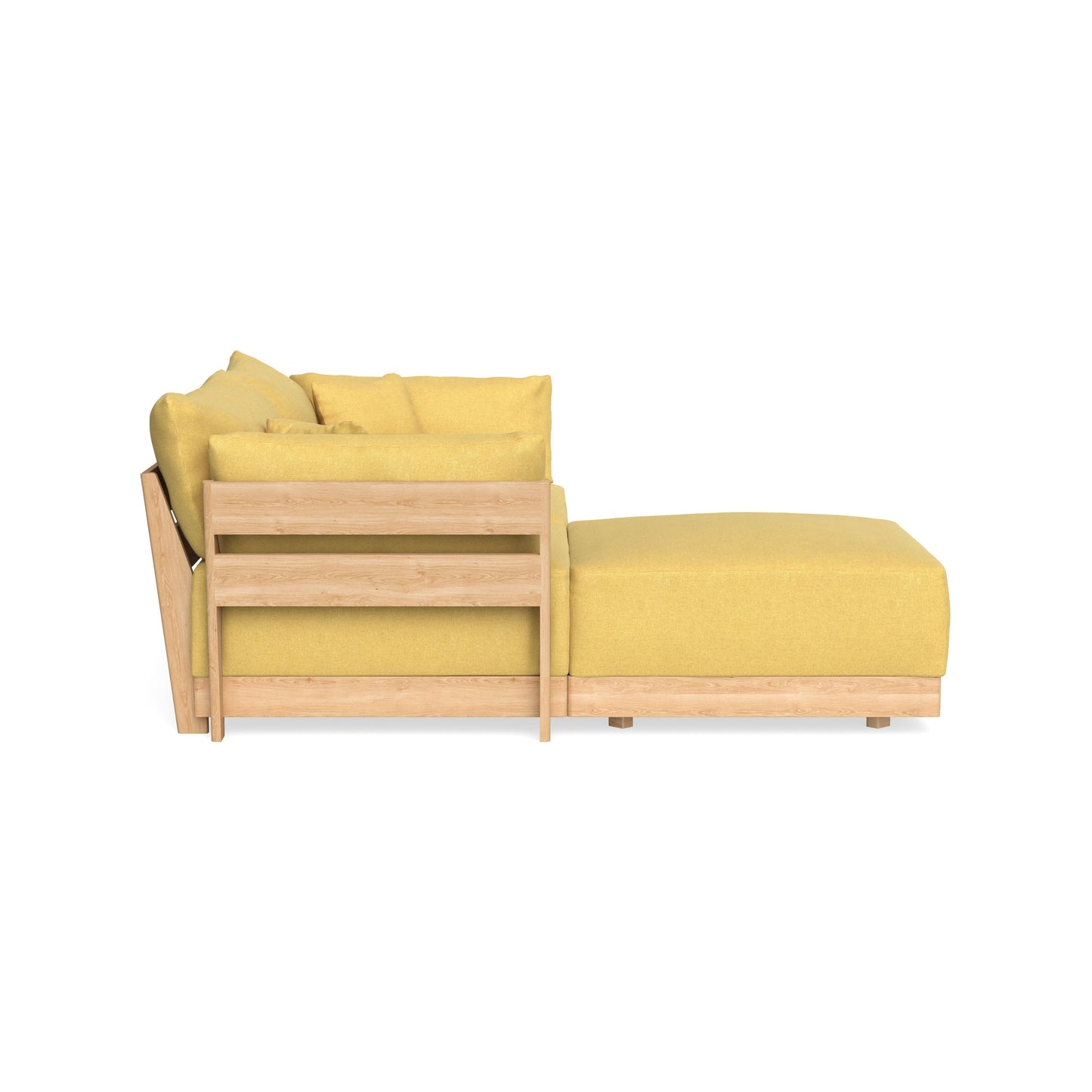Slipcover Only - Modular Bondi 2-Seater Sectional in Goldenrod