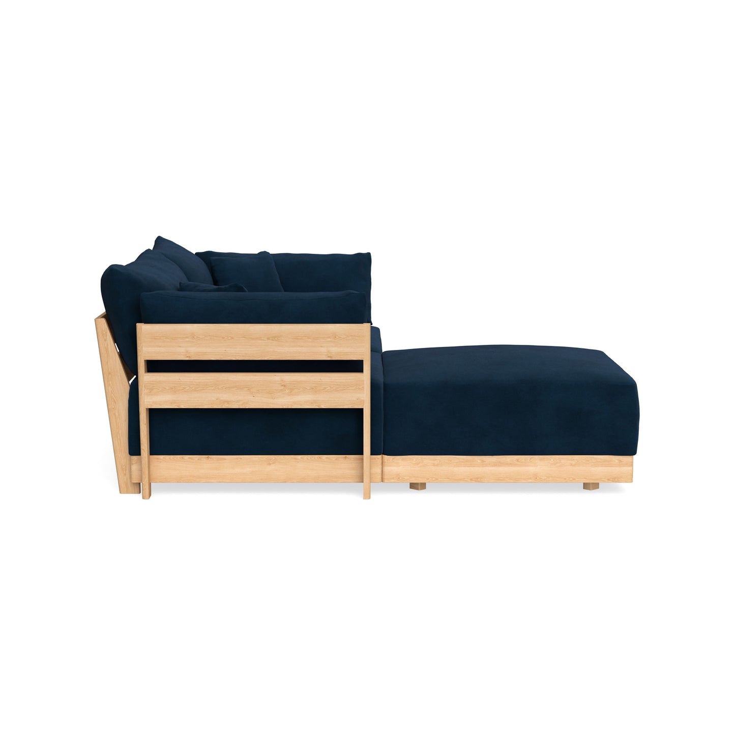 Slipcover Only - Modular Bondi 2-Seater Sectional in Royal Blue