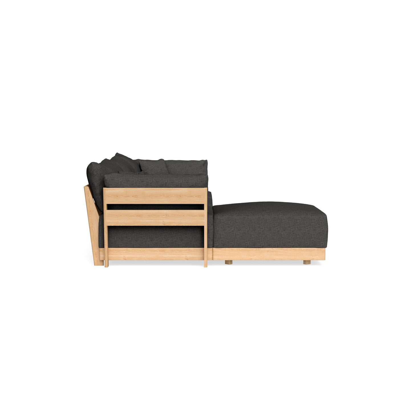 Slipcover Only - Modular Bondi 3-Seater Sectional in Graphite