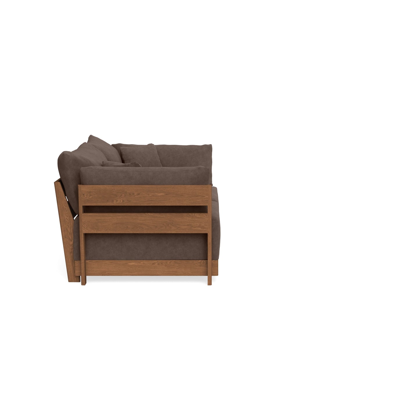 Modular Bondi Espresso 2-Seater Sofa in Chocolate | Classic Blend
