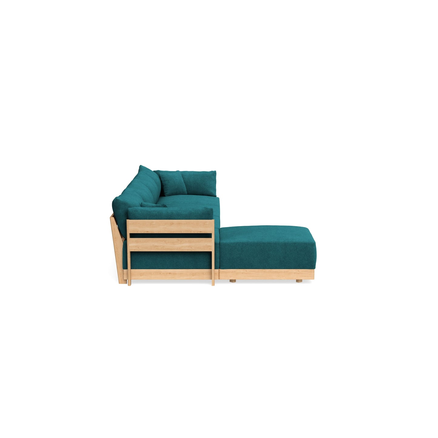 Slipcover Only - Modular Bondi 4-Seater Sectional in Ocean