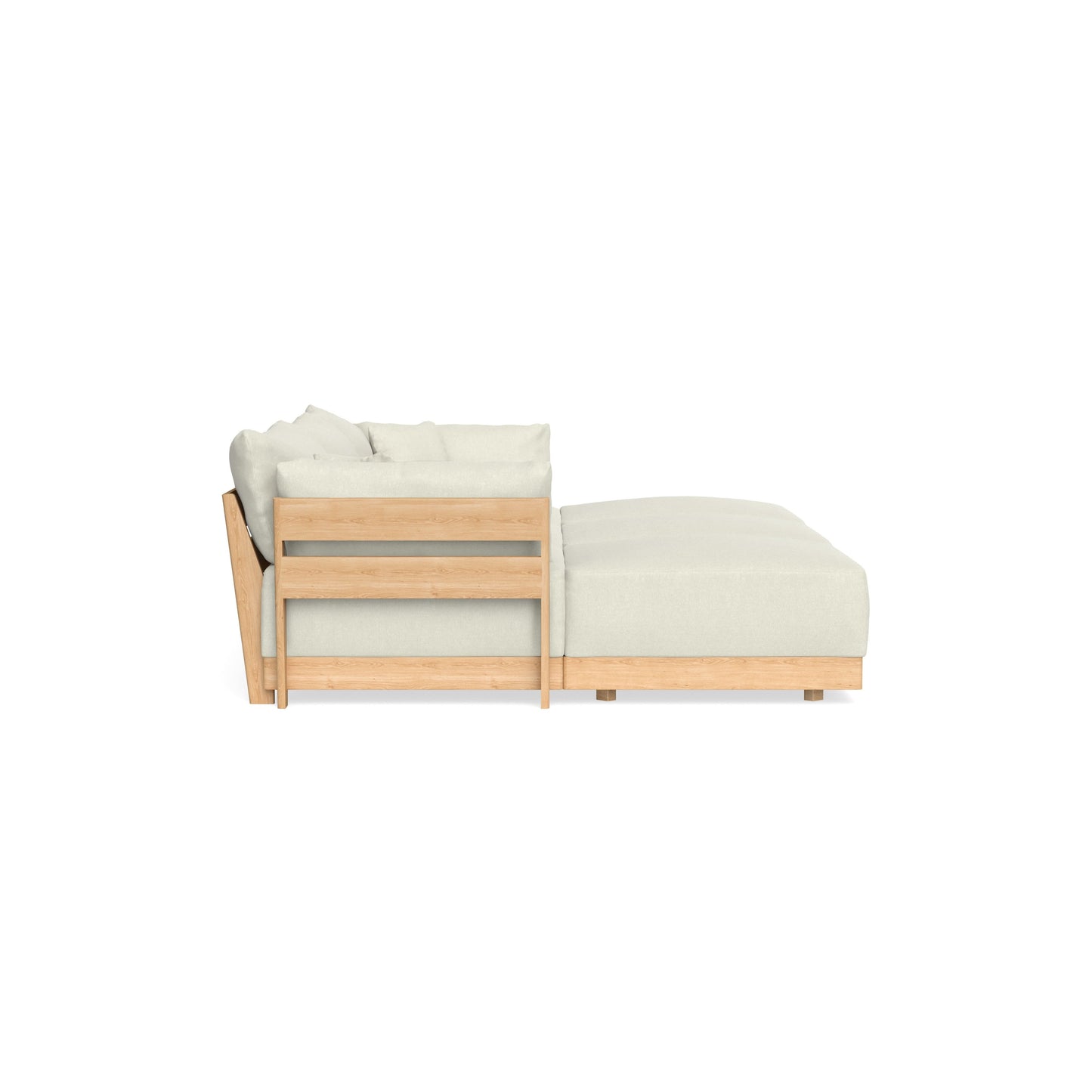 Slipcover Only - Modular Bondi 3-Seater Daybed Sofa Sectional in Eggshell