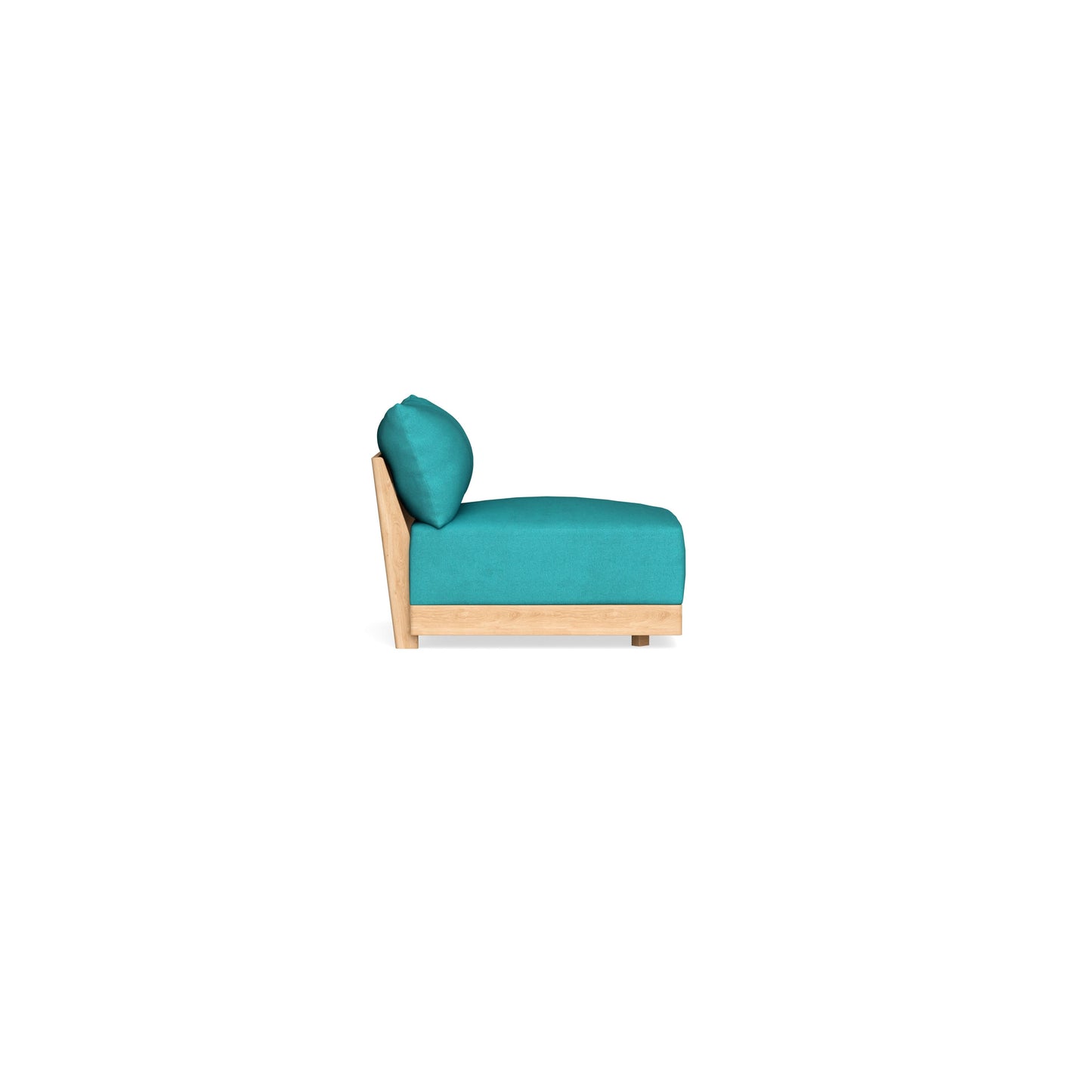 Slipcover Only - Modular Bondi Armless Chair in Pool