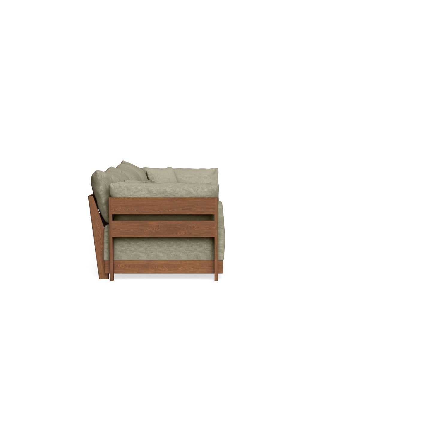 Modular Bondi Espresso 3-Seater Sofa in Cappuccino | Classic Blend