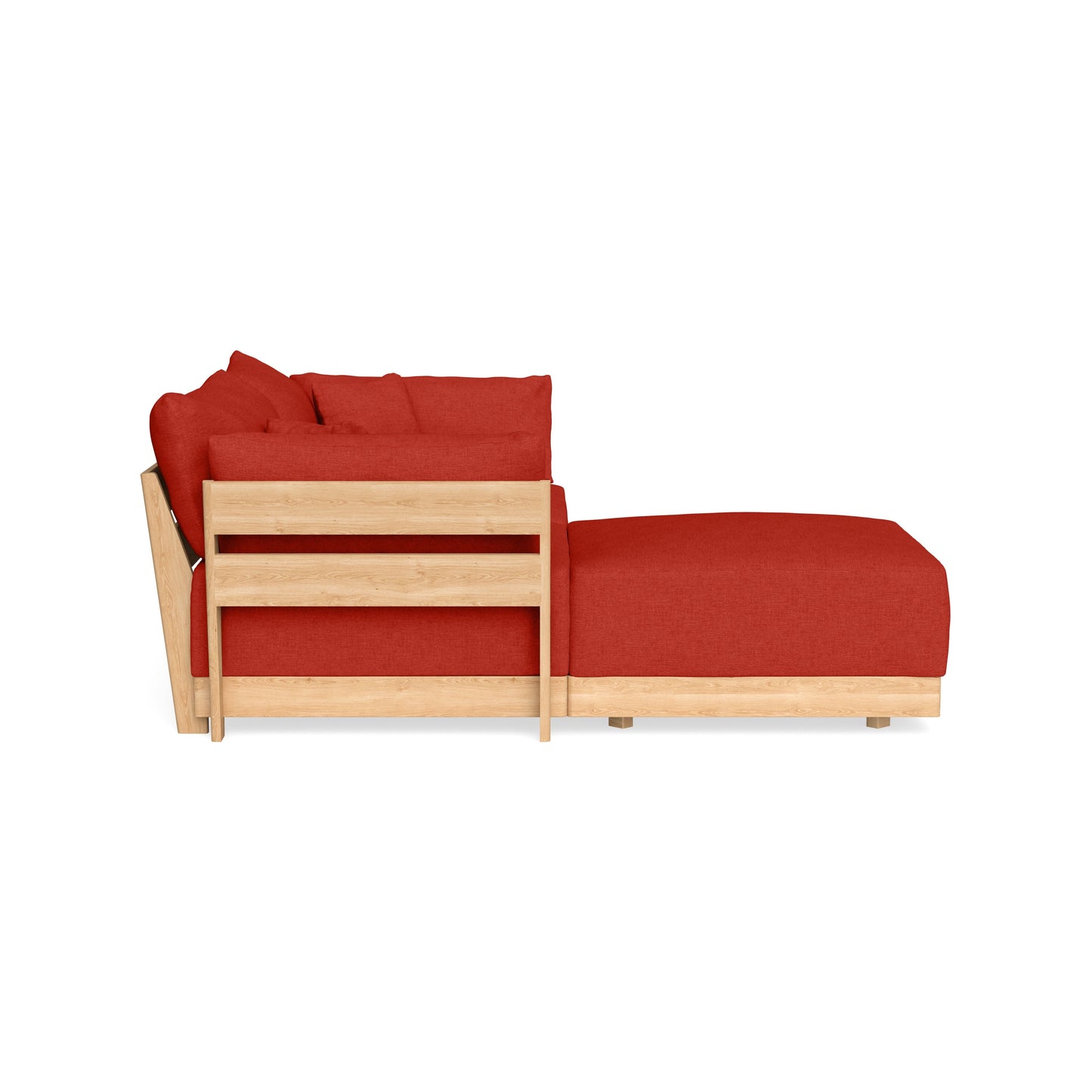 Slipcover Only - Modular Bondi 2-Seater Sectional in Cayenne