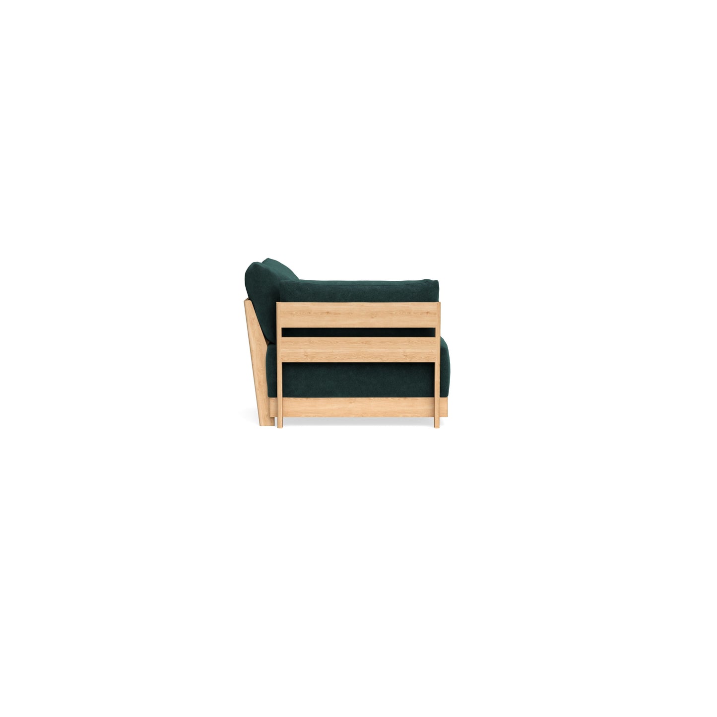 Slipcover Only - Modular Bondi End Chair in Harbor Blue