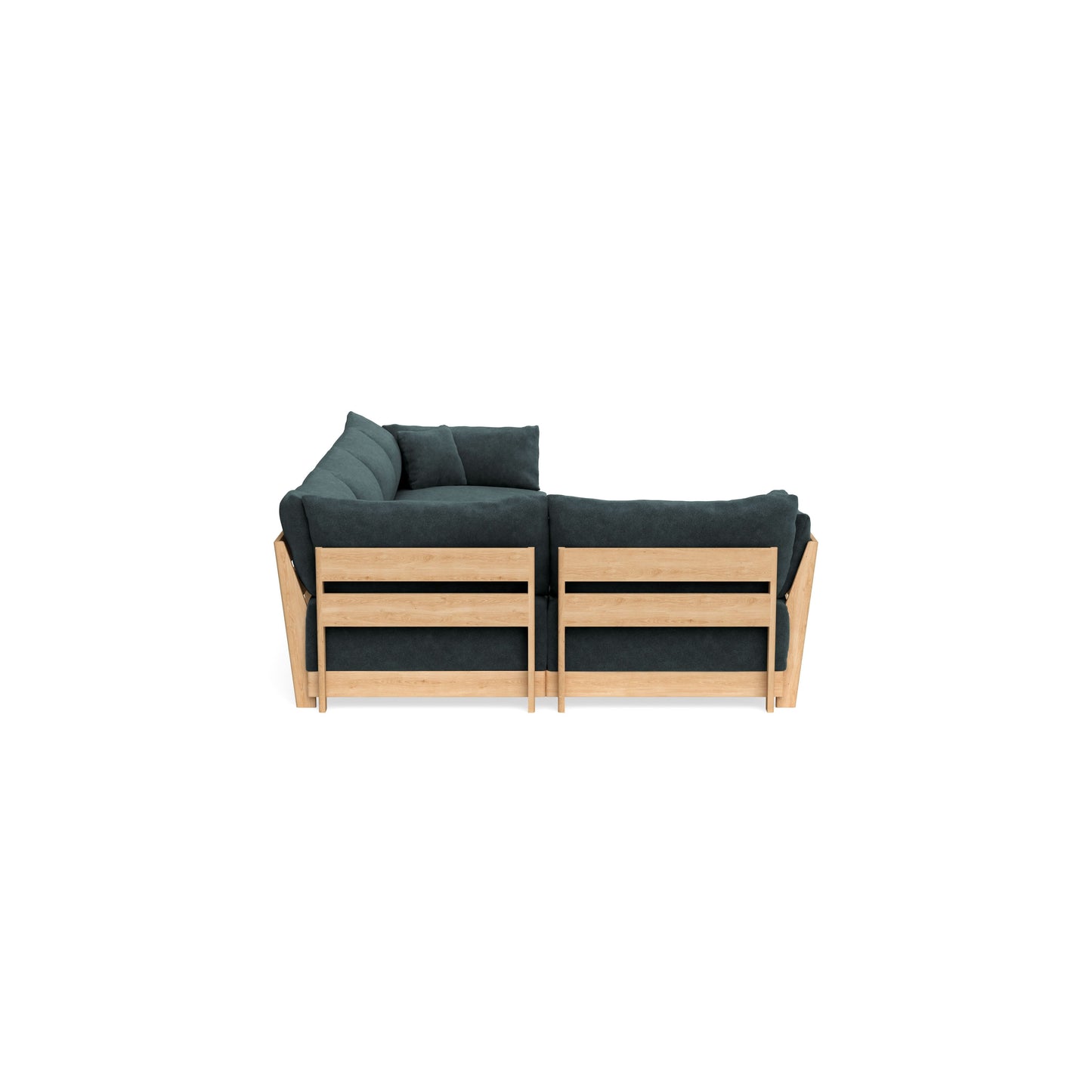 Slipcover Only - Modular Bondi 5-Seater L-Sectional in Nightfall