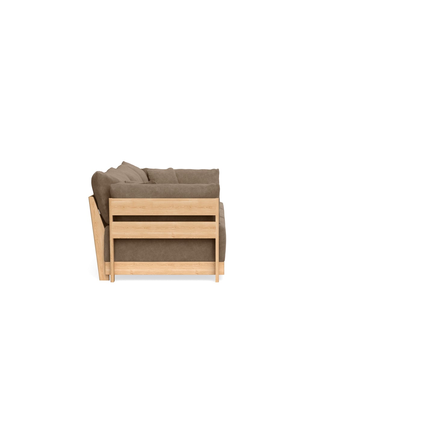 Slipcover Only - Modular Bondi 3-Seater Sofa in Coffee