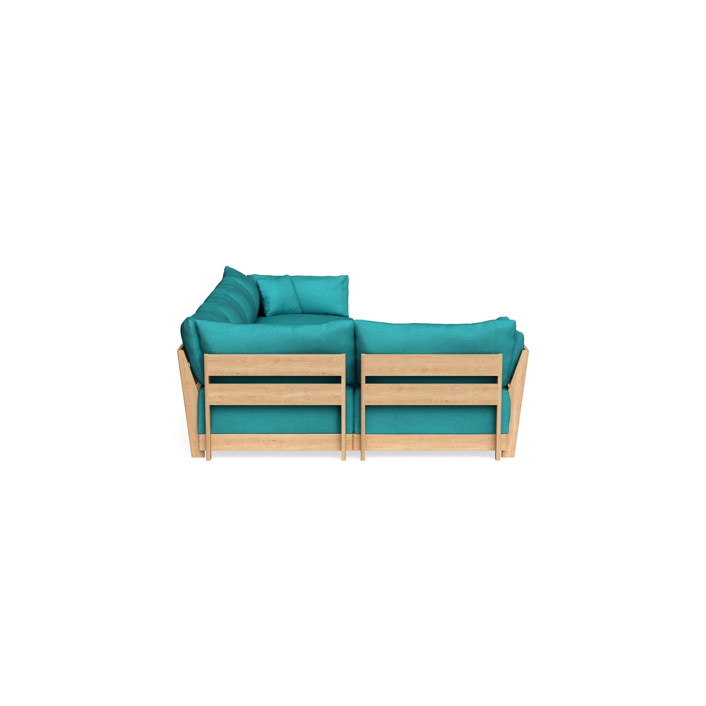 Slipcover Only - Modular Bondi 5-Seater L-Sectional in Pool