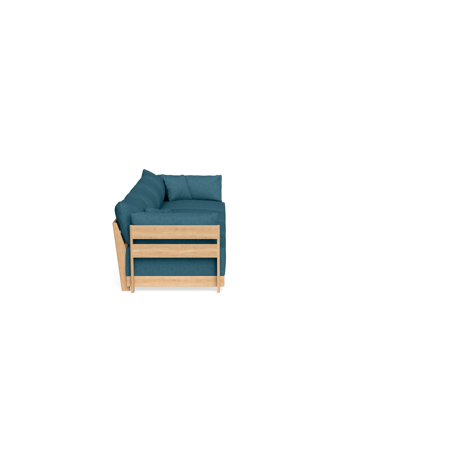 Slipcover Only - Modular Bondi 4-Seater Sofa in Aegean Blue