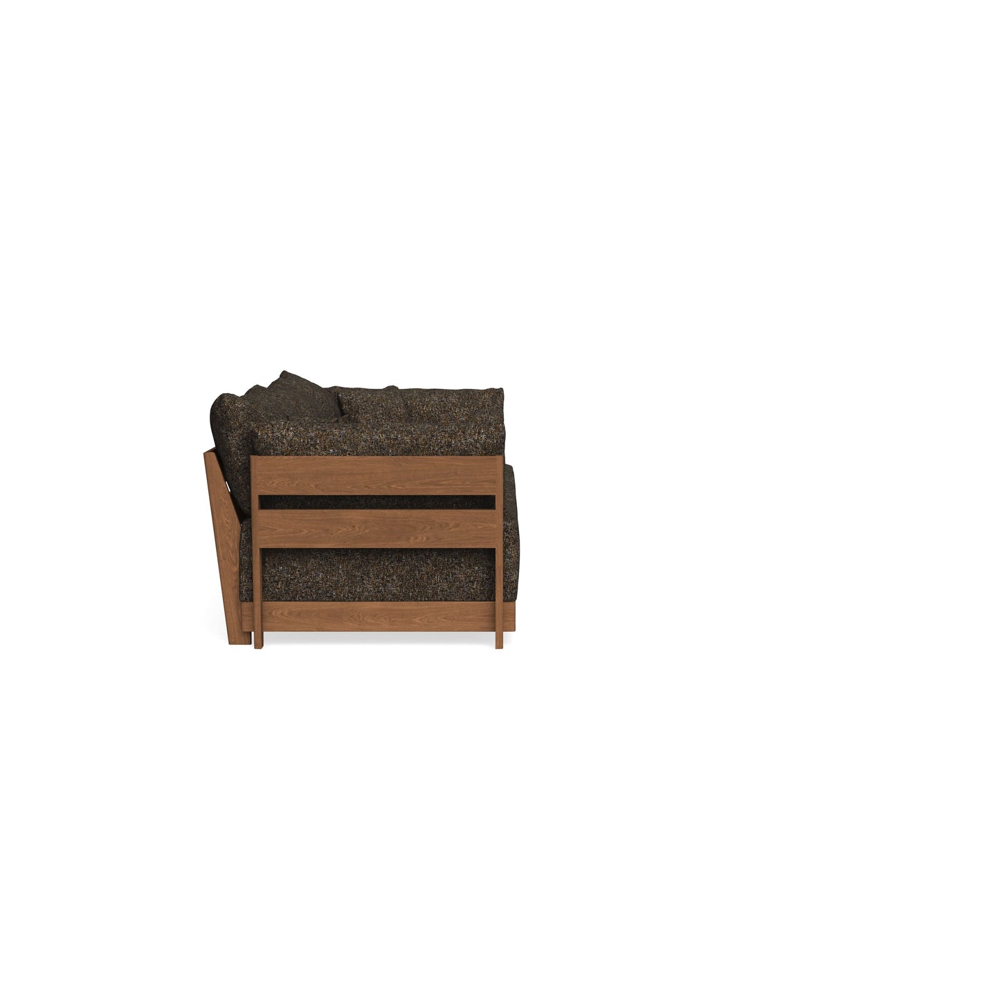 Modular Bondi Espresso 3-Seater Sofa in Phantom | Memory Foam Blend