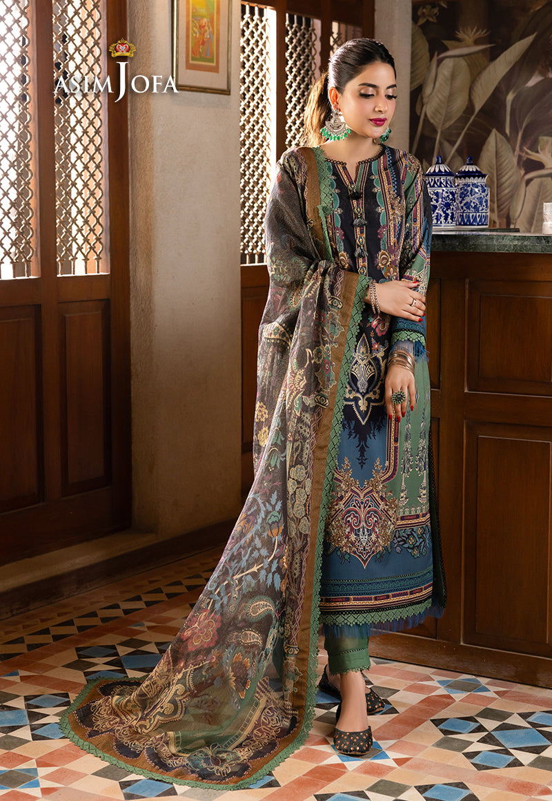 AJRW-24 PRINTED PREMIUM WINTER COTTON 3 PCS