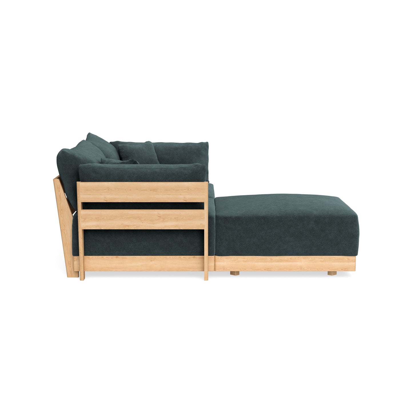 Slipcover Only - Modular Bondi 2-Seater Sectional in Nightfall